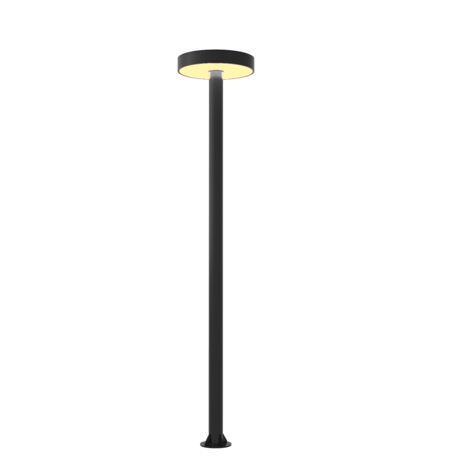 D-PARK PLATE ROUND 
