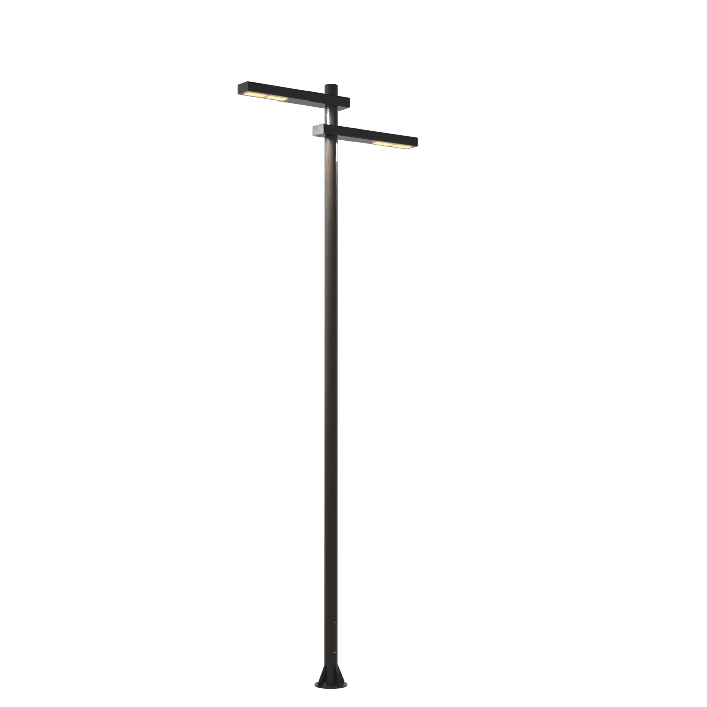 Парковый светильник D-PARK FERRUM X2 52*2/100*2 Вт, 8060*2/15500*2 Лм